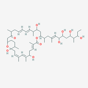 (3E,7E,9Z,21E,23E)-3,7,9,13,19,25-Hexamethyl-6,12,26-trihydroxy-12,16-epoxy-28-[(3E)-1,3,9-trimethyl-5,6,8,10-tetrahydroxy-3-dodecenyl]-1-oxacyclooctacosa-3,7,9,21,23-pentaene-2,18-dione