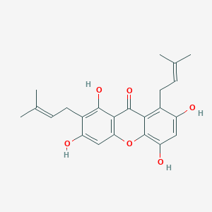 molecular formula C23H24O6 B1246438 Cratoxyarborenone B 