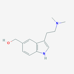 molecular formula C13H18N2O B124647 5-Hydroxymethyl-N,N-dimethyltryptamine CAS No. 334981-08-7