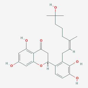molecular formula C25H30O7 B1246507 propolin A 