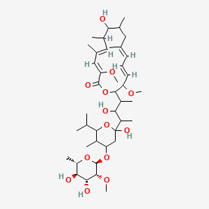 molecular formula C42H70O13 B1246515 Leucanicidin 