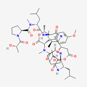 molecular formula C54H85N7O14 B1246541 Tamandarin A 
