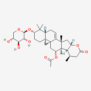 molecular formula C33H48O9 B1246547 Cimilactone B 