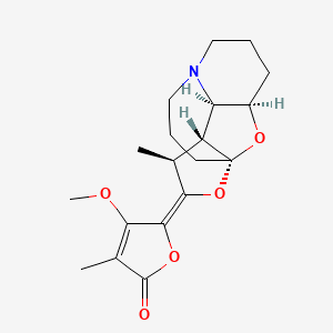 molecular formula C19H25NO5 B1246548 Stemocurtisine 