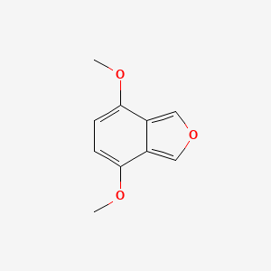 molecular formula C10H10O3 B1246558 4,7-Dimethoxyisobenzofuran 