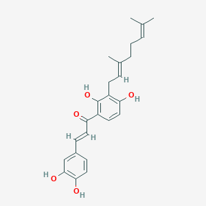 3'-Geranyl-2',3,4,4'-tetrahydroxychalcone