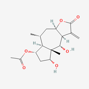 molecular formula C17H24O6 B1246581 Chamissonolide 