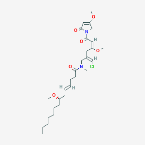 molecular formula C29H45ClN2O6 B1246611 Isomalyngamide A 