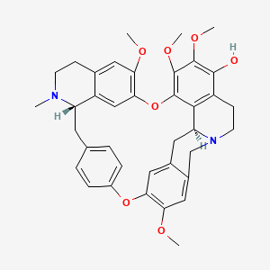 molecular formula C38H40N2O7 B1246612 Longiberine 