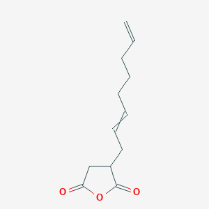 3-(Octa-2,7-dien-1-yl)dihydrofuran-2,5-dione