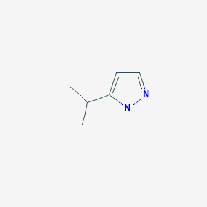 molecular formula C7H12N2 B12466350 1-methyl-5-(propan-2-yl)-1H-pyrazole 