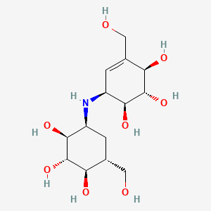 molecular formula C14H25NO8 B1246636 Validoxylamine A CAS No. 38665-10-0