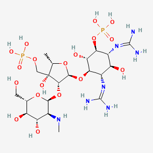 Dihydrostreptomycin 3'alpha,6-bisphosphate