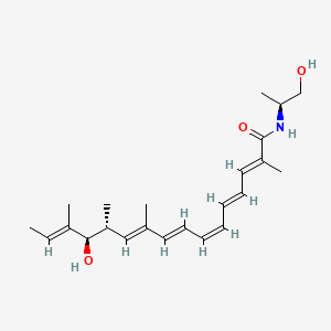 molecular formula C23H35NO3 B1246652 Myxalamid D 