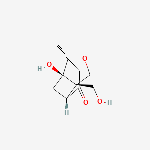 molecular formula C10H14O4 B1246669 Paeonisuffrone 