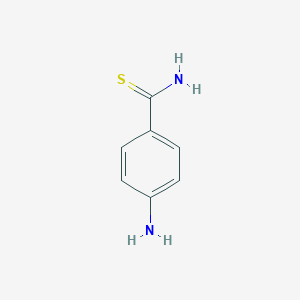 molecular formula C7H8N2S B124670 4-Aminothiobenzamide CAS No. 4714-67-4