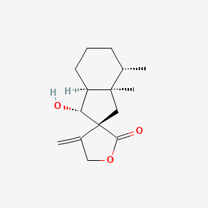 molecular formula C15H22O3 B1246701 Bakkenolide S 