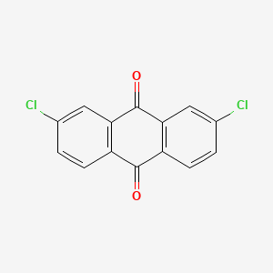 molecular formula C14H6Cl2O2 B12467346 2,7-Dichloroanthraquinone CAS No. 605-43-6
