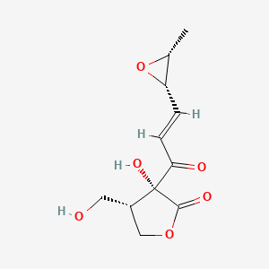 molecular formula C11H14O6 B1246764 Butalactin 