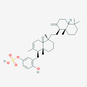 molecular formula C36H54O5S B1246780 Adociasulfate 11 