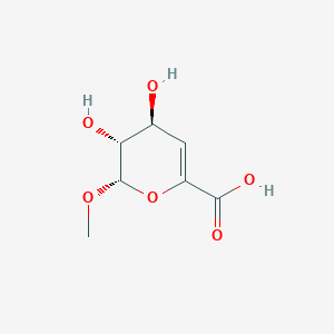 Methyl 4-deoxy-beta-l-threo-hex-4-enopyranosiduronic acid