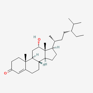 12alpha-Hydroxystigmast-4-en-3-one
