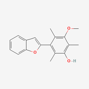 molecular formula C18H18O3 B1246807 Stemofuran K 
