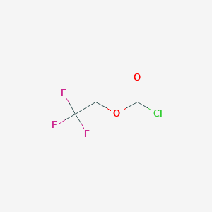 molecular formula C3H2ClF3O2 B124681 2,2,2-Trifluoroethyl chloroformate CAS No. 27746-99-2