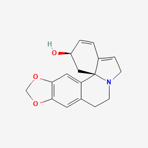 molecular formula C17H17NO3 B1246818 Erythrocarine 