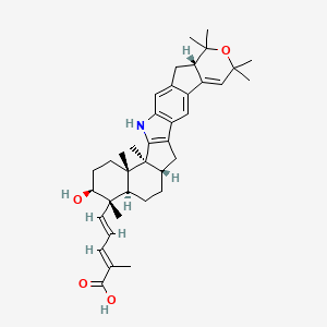 molecular formula C38H49NO4 B1246826 Nodulisporic acid D 
