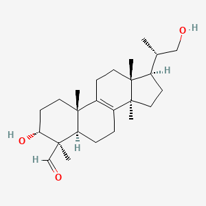 molecular formula C25H40O3 B1246838 Cladosporide C 