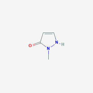 molecular formula C4H6N2O B124684 5-羟基-1-甲基吡唑 CAS No. 33641-15-5