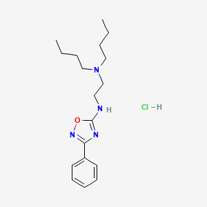 molecular formula C18H29ClN4O B1246850 Butalamine hydrochloride CAS No. 28875-47-0