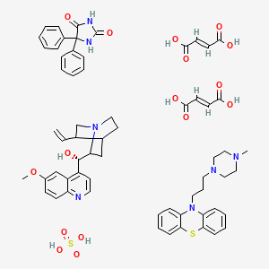 molecular formula C63H71N7O16S2 B1246852 Phenrytmat CAS No. 78371-61-6
