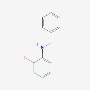 molecular formula C13H12IN B1246856 N-benzyl-2-iodoaniline CAS No. 76464-99-8