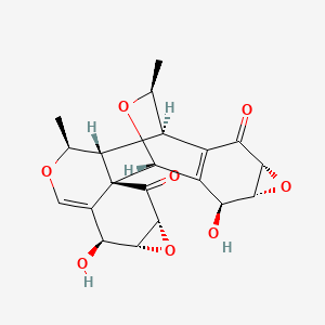 molecular formula C20H20O8 B1246860 Epoxyquinol C 
