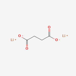 molecular formula C4H6LiO4+ B1246861 Lithium succinate CAS No. 29126-50-9