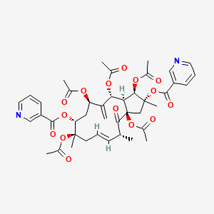 molecular formula C42H48N2O15 B1246864 Euphosalicin 