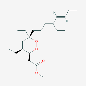molecular formula C21H38O4 B1246871 plakortide G 