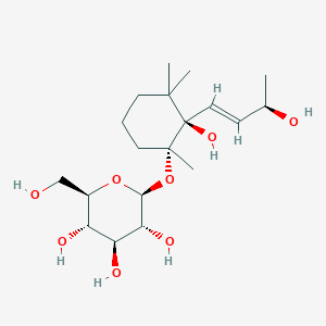 molecular formula C19H34O8 B1246874 Rehmaionoside B CAS No. 104056-83-9
