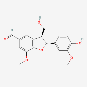 molecular formula C18H18O6 B1246878 Ficusal 
