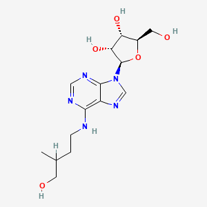 molecular formula C15H23N5O5 B1246879 Dihydrozeatin riboside CAS No. 64070-21-9