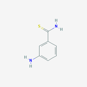 molecular formula C7H8N2S B124690 3-Aminothiobenzamide CAS No. 78950-36-4