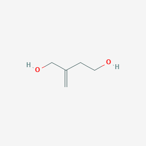 molecular formula C5H10O2 B1246910 2-Methylidenebutane-1,4-diol CAS No. 55881-94-2