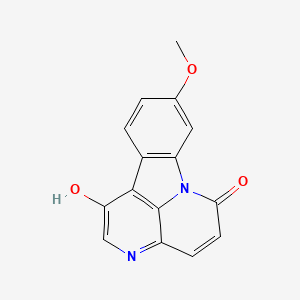 molecular formula C15H10N2O3 B1246911 1-Hydroxy-9-medroxycanthin-6-one CAS No. 622408-85-9