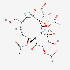 molecular formula C26H34O13 B1246912 Juncin Q 