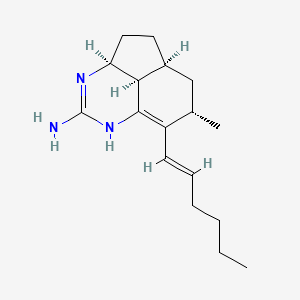 molecular formula C17H27N3 B1246922 Mirabilin G 