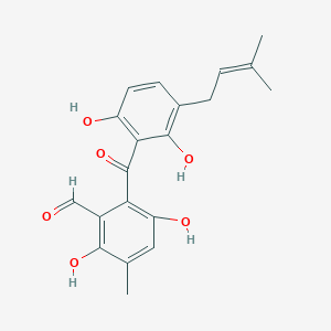 molecular formula C20H20O6 B1246923 Arugosin H 