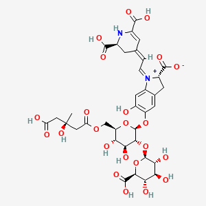 molecular formula C36H42N2O23 B1246928 Iresinin I CAS No. 78413-55-5