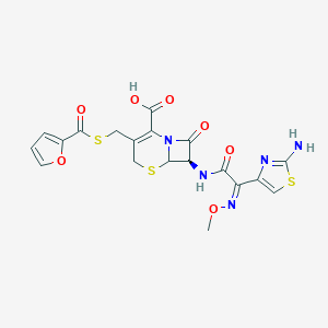 molecular formula C₁₉H₁₇N₅O₇S₃ B124693 Ceftiofur CAS No. 80370-57-6
